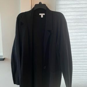 Nine West large black cardigan